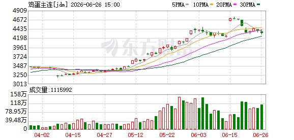 “疯狂”的鸡蛋:前期过度下跌后的合理回归
